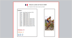 Desktop Screenshot of palmares.ligney.com